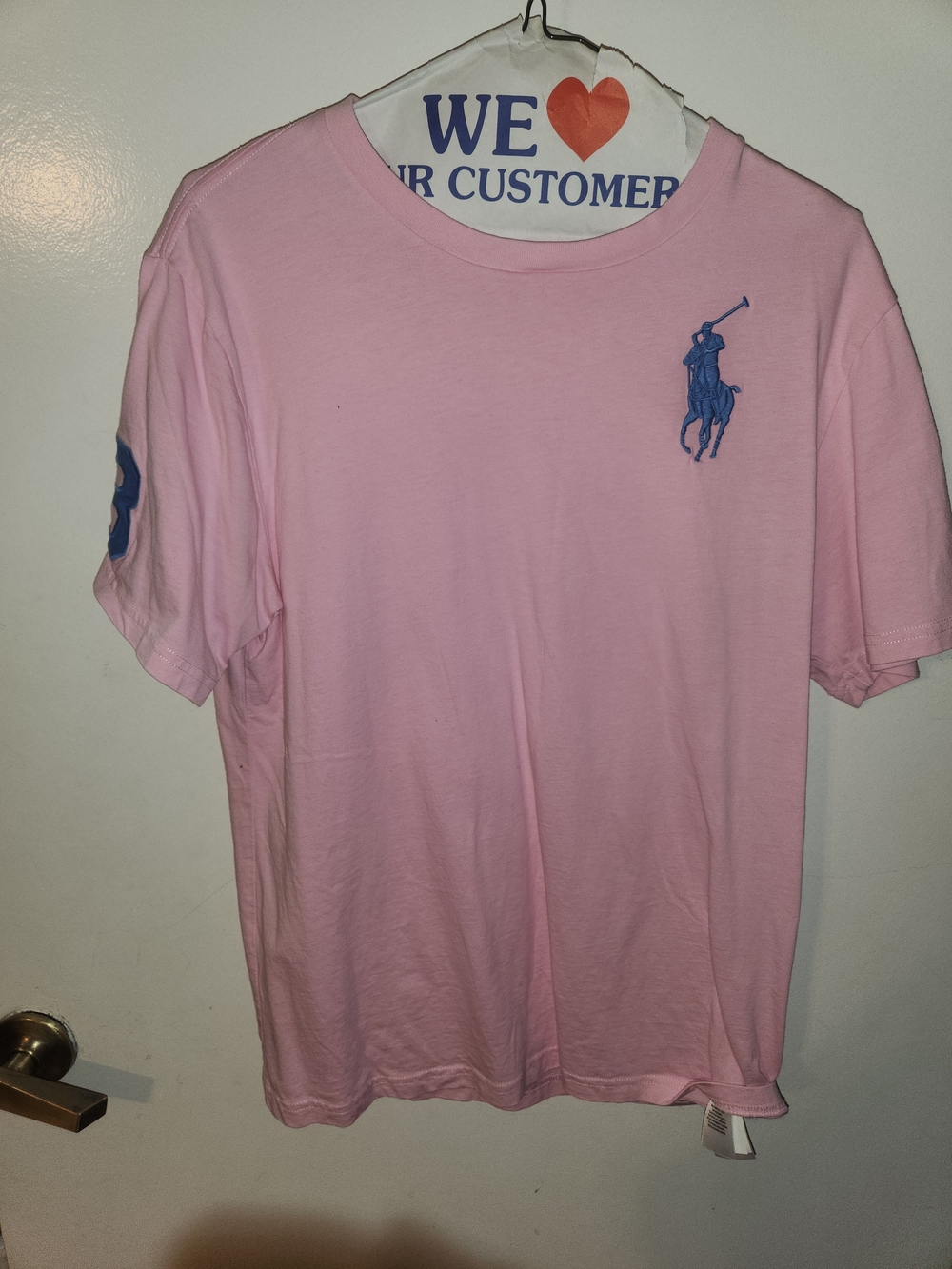 Ralph Lauren Pink Logo Short-Sleeve Boys T-Shirt